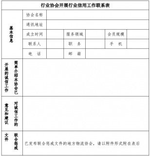 關于對物流領域失信主體實施聯(lián)合懲戒的通知